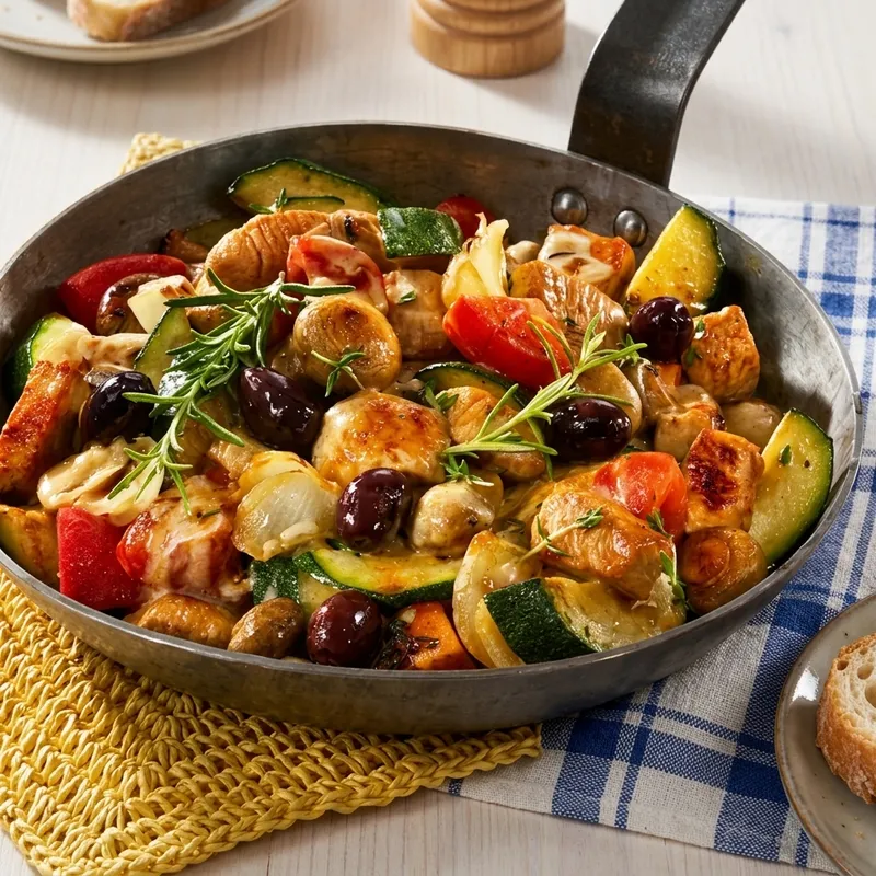 Image for Mediterrane Geflügel-Pfanne